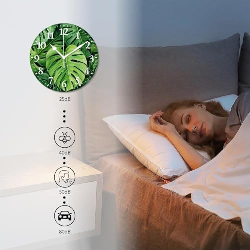 Battery Operated Quartz Wall Clocks Non-Ticking Silent Modern Wall Clocks - Image 7