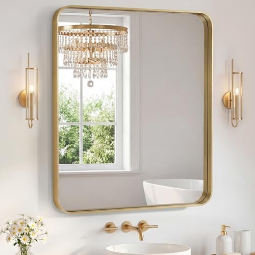 Sweetcrispy Bathroom Mirror 40x36 Inch, Vanity Mirror by Sweetcrispy