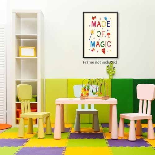 GO-SANTNN Whimsical Colorful Toddler Wall Art Trendy Cute Minimalist Kids - Image 5
