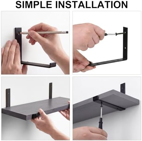 Fixwal Width 4.75 Inches Floating Wall Shelves - Image 4