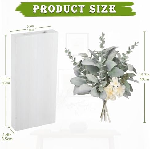 DILATATA Wood Wall Planters 2 Pack - Image 3