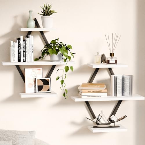 Floating Wall Shelves by Unknown