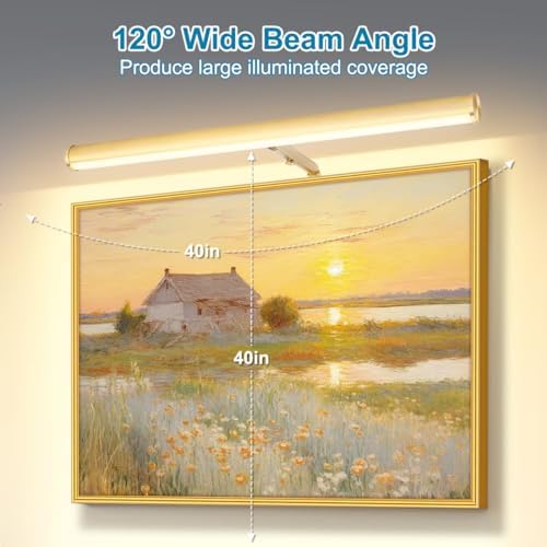LED Picture Lights for Paintings Plug in, Adjustable Art Light Gallery Wall - Image 3