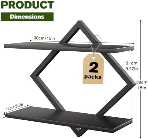 2 Pack Wall Planters for Indoor Plants - Image 2