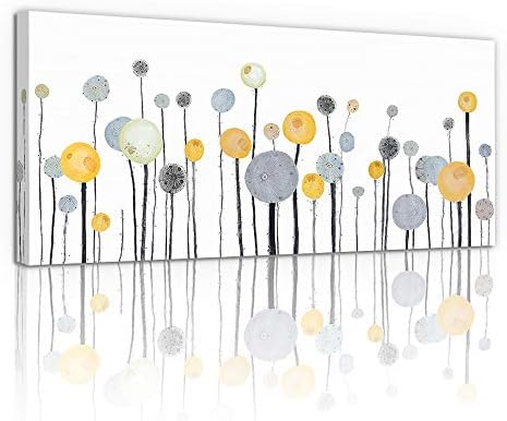 MHARTK66 Abstract Canvas Wall Art Dandelion Modern Minimalist Wall Decor – by MHARTK66
