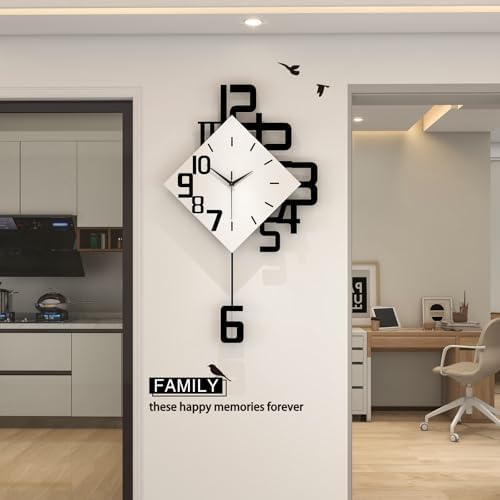 FLEBLE Modern Large Wall Clocks - Image 3