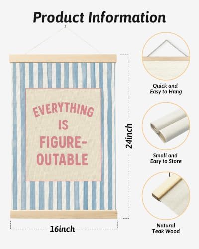 FGFK Positive Affirmations Wall Art Poster Hanger Frame 16x24 Inch - Image 2