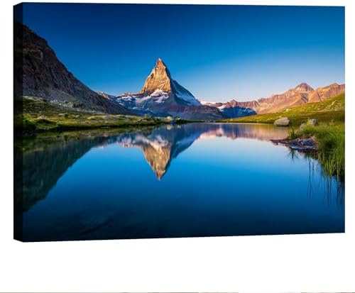 Serene Landscape Canvas Wall Art by Unknown