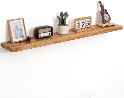 Floating Shelves for Wall, Round Edge Wall Shelves by FLYJOE