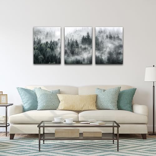Lapremoly Framed Wall Art Living Room Canvas Wall Decor - Image 3