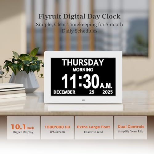10.1'' Extra Large Digital Clock - Image 2