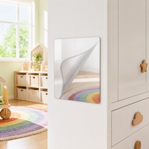 Full Length Mirror for Kids Safety Shatterproof Mirror, Flexible Plastic Mirror - Image 2