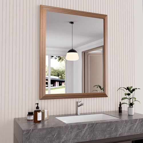 Amorho Bathroom Mirror for Wall, 30 X36 Inch by Amorho