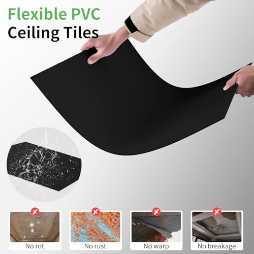 Art3d PVC Ceiling Tiles 24x48 in, 80 Sq.Ft - Image 5
