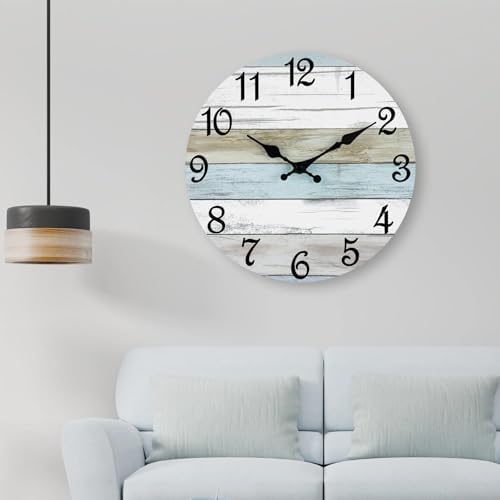 CHYLIN Wall Clock 18" Silent Non-Ticking Battery Operated - Image 6