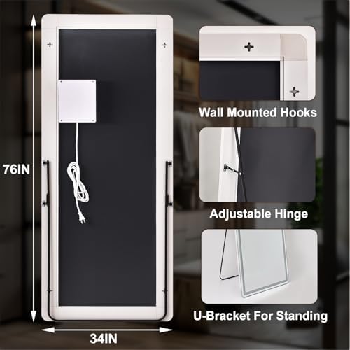 Easly 76"x 34" Full Length Mirror - Image 2