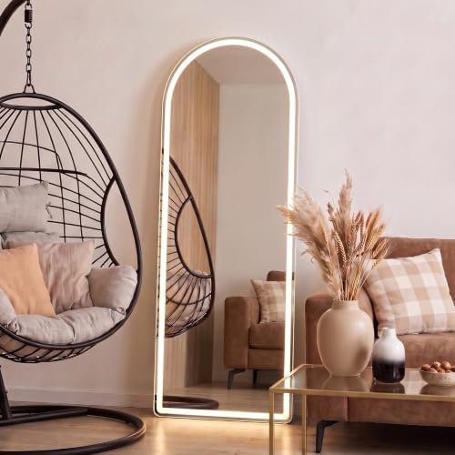 16"x60" Arched Full Length Mirror by HAPPYMONTLLC