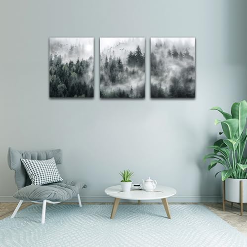 Lapremoly Framed Wall Art Living Room Canvas Wall Decor - Image 6