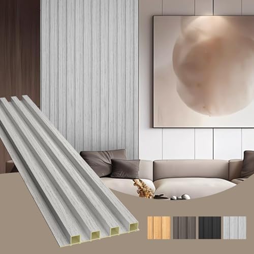 OUZUGIE WPC Acoustic Slat Wall Paneling by OUZUGIE