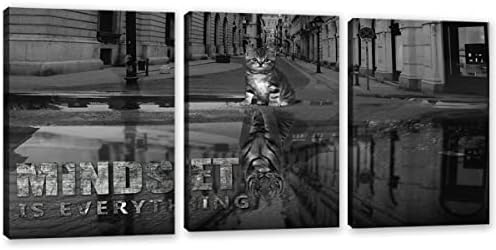 Large Canvas Quotes Wall Art Ability Motivational Attitude Inspirational by Yetaryy