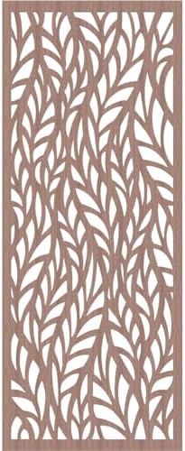 Ortonville Decorative Pierced Fretwork Wood Wall Panels, 31 3/8"W x 79 3/8"H x - Image 2