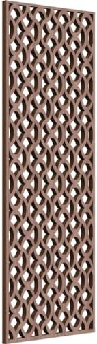 Resort Decorative Pierced Fretwork Wood Wall Panels, 11 3/8"W x 29 3/8"H x 3/8"T by EkenaMillwork