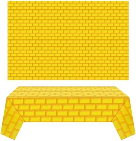 Chuangdi 2Pcs 4.5 x 9ft Brick Stone Backdrop Wallpaper Tablecloth by Chuangdi