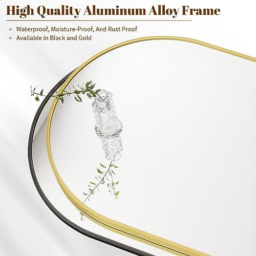BEAUTYPEAK 20"x30" Arch Bathroom Wall Mirror - Image 3