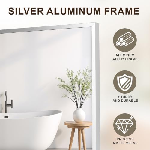 FICTOR Bathroom Vanity Mirror for Over Sink - Image 4