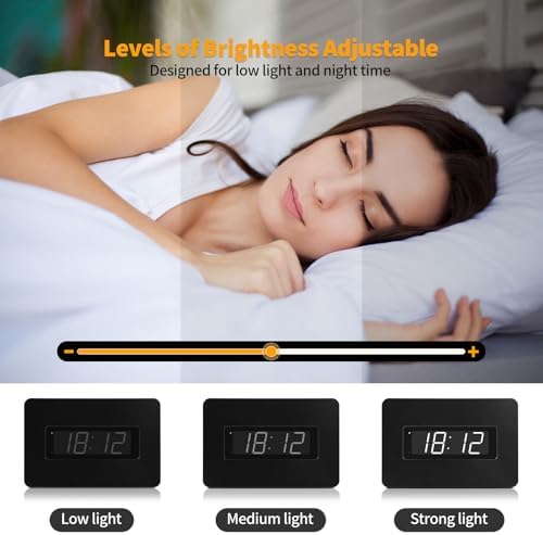 Digital Wall Clock Battery Operated - Image 6