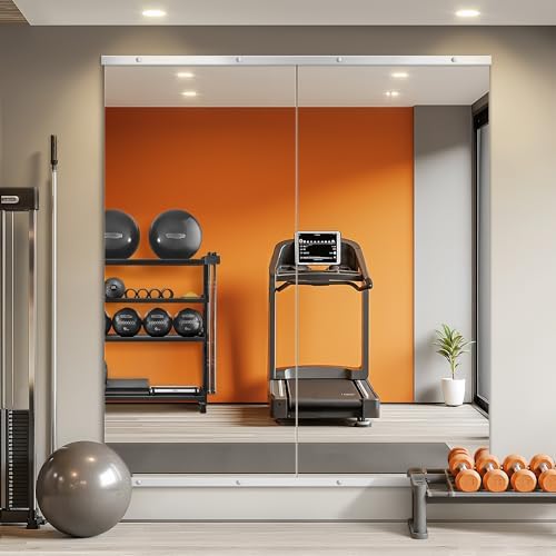 Home Gym Mirror for Wall by TRAHOME