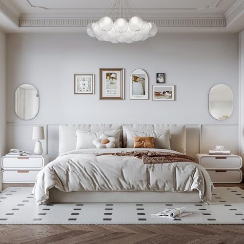 Oval Bathroom Mirror Wall Vanity Oval Mirrors, Modern Mirror - Image 4