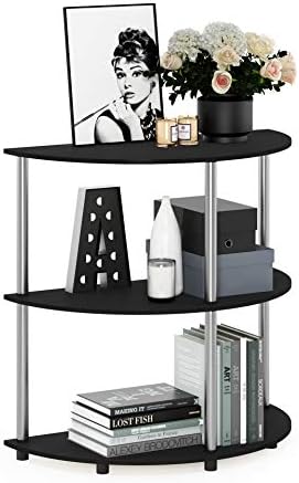 Furinno FRANS Toolless Half Round 3-Tier Entryway Table by Furinno-FitsYourSpaceFitsYourBudget