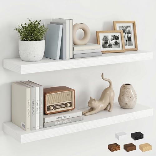 Dreamland Floating Shelves for Wall, 27.5 Inch Long Shelves, Wall Decor for by Dreamland