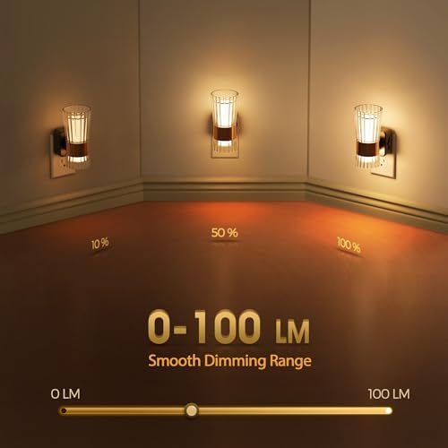 Briignite Night Light, Night Lights Plug into Wall, Dusk to Dawn Sensor - Image 3