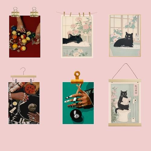 XIANGRUI Billiards Wall Art Set of 3, Pool Prints 16x12In Green Black - Image 6