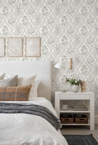 Toduso Peel and Stick Wallpaper Vintage Wall Paper Black and Cream White - Image 4