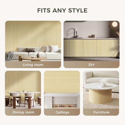OUZUGIE 2 Pack 96x48 Inch Natural Bamboo Wall Panel - Image 4