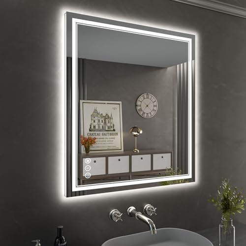 32x36 Inch LED Bathroom Mirror by ISTRIPMF