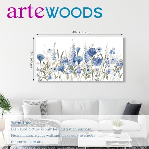 arteWOODS Elegant Flowers Wall Art - Image 2