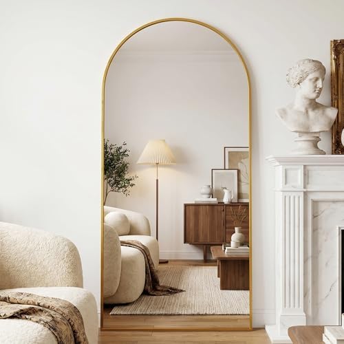 Full Length Mirror, Mirrors for Bedroom, Living Room Standing or Wall Leaning by Novlux