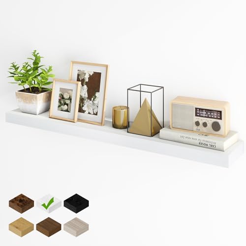 Fun Memories Floating Shelves for Wall, 48Inch Long Floating Shelves Set of 1 by FunMemories