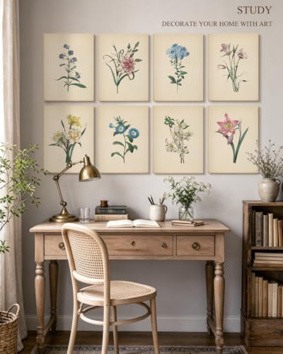 VIYYIEA Acoustic Art Wall Panels, Boho Flower Sound Proof Panels 48×32in - Image 3