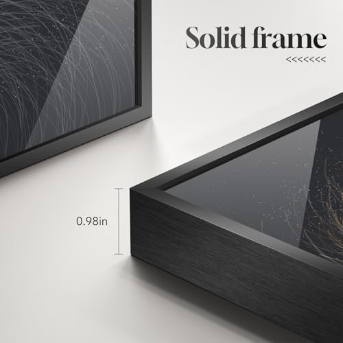 Large Framed Modern Abstract Wall Art - Image 6