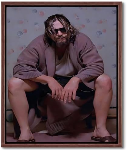B.B.F MAKE Funny Comedy Movie Framed Canvas Wall Art by BBFMAKE