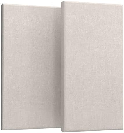 2 Pack Acoustic Panels 47.2"x23.6"x2" Soundproof Fiberglass Panels by UMIACOUSTIC