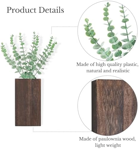 Dahey 2 PCS Wall Planter Vase - Image 6