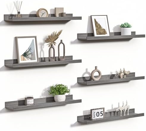 upsimples Floating Shelves for Wall Decor and Storage by upsimples