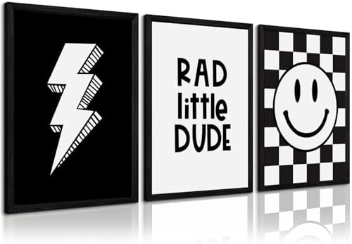 Boys Room Wall Art Decor Toddler Nursery Canvas Wall Art Baby Kids Wall Decor by Unknown