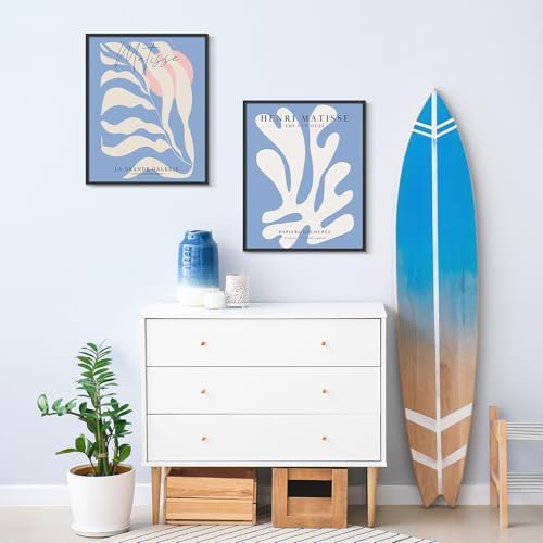 Habseligkeit Blue Matisse Wall Art Prints, Retro Abstract Posters - Image 6